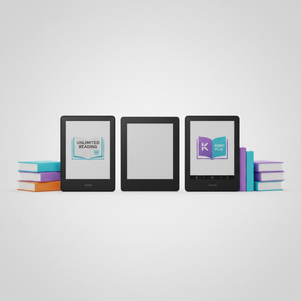 Kindle Unlimited, Kobo Plus, Vivlio : Quel Abonnement Ebook Choisir en 2026 ?