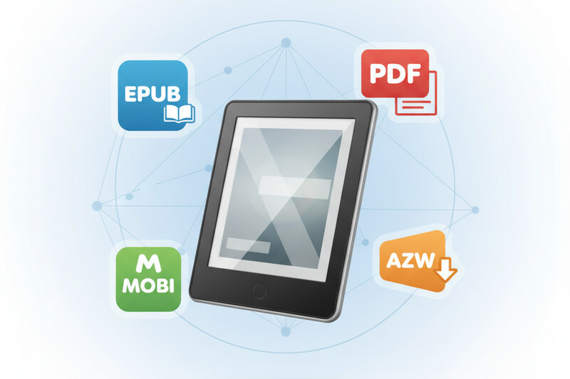 EPUB, KFX, PDF : Comprendre les Formats Ebook