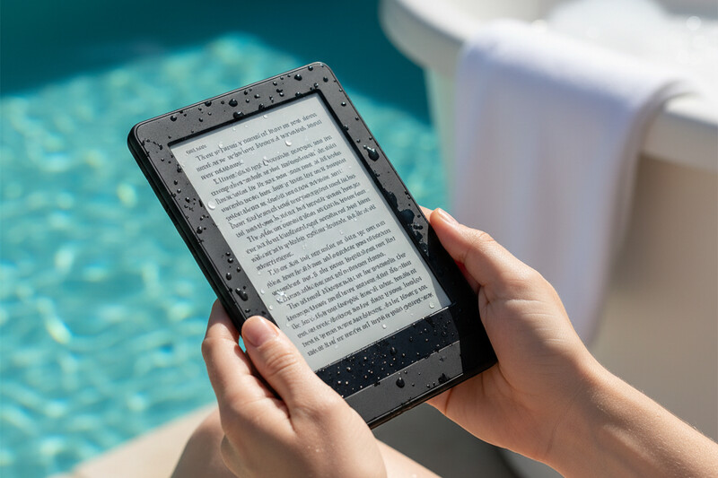 Liseuses Étanches : Lire à la Plage et au Bain