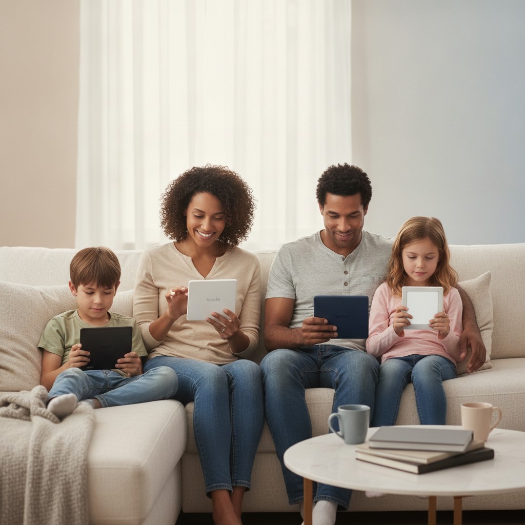 Partager ses Ebooks en Famille : Guide Complet Kindle, Kobo et Multi-Liseuses