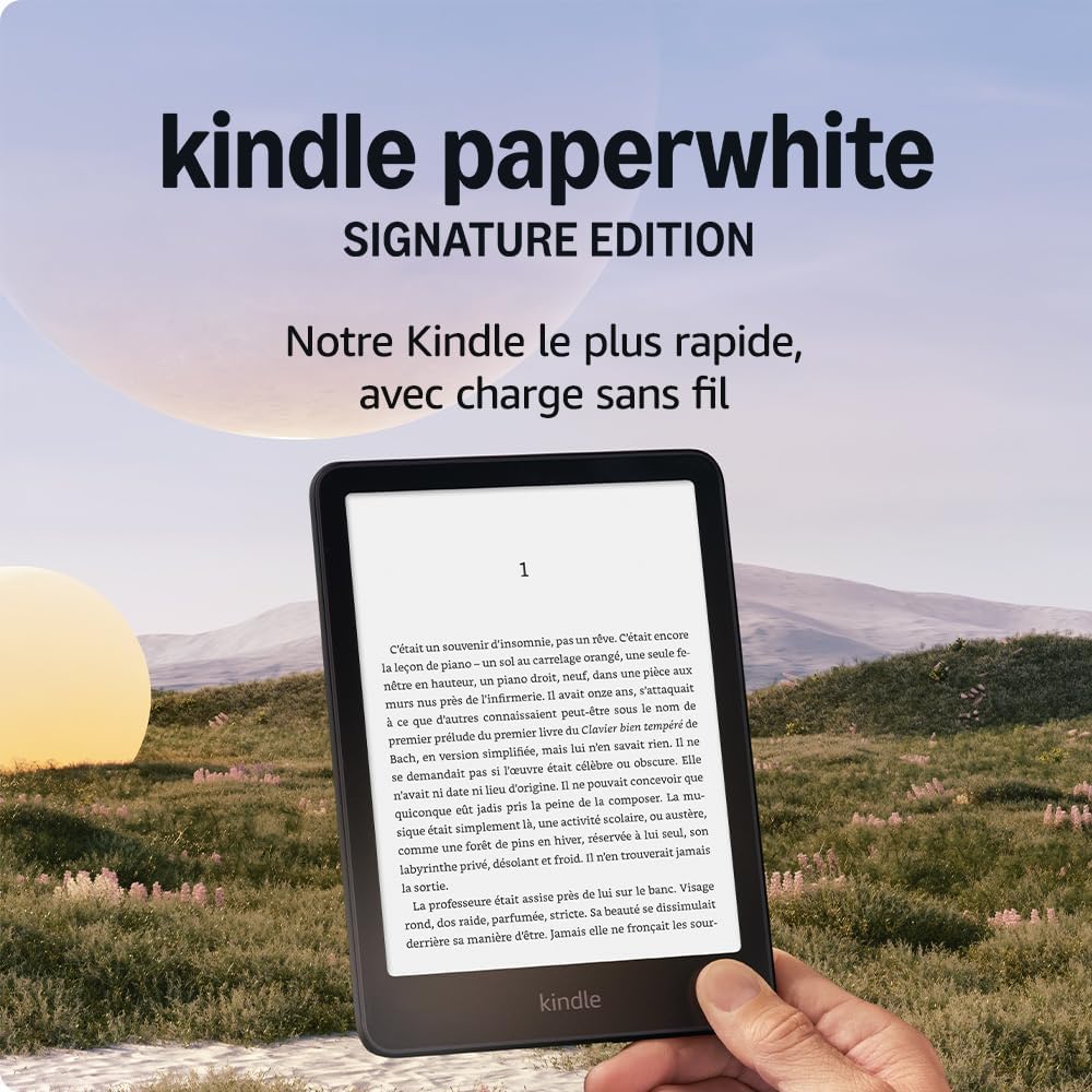 Kindle Paperwhite Signature Edition